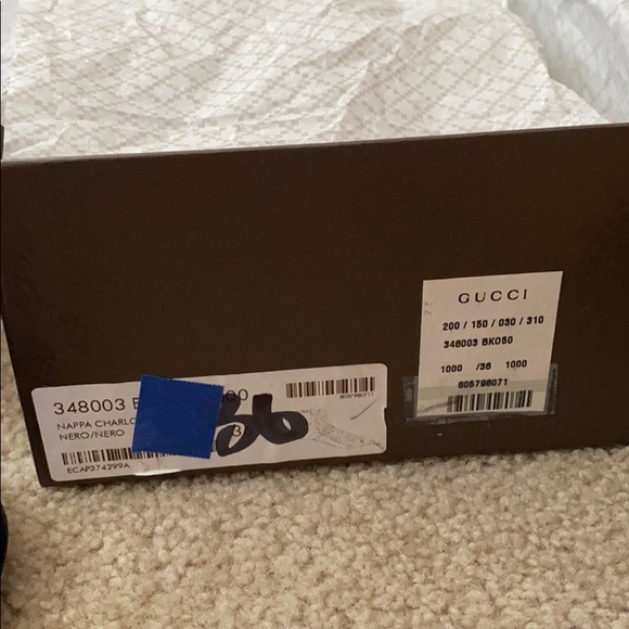 Gucci suede fringe sandals 6 - Picture 7 of 10